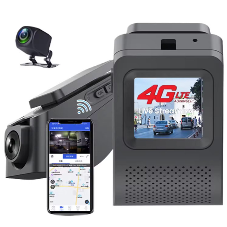 4G Dash Camera With WIFI Hotspot GPS Tracking 