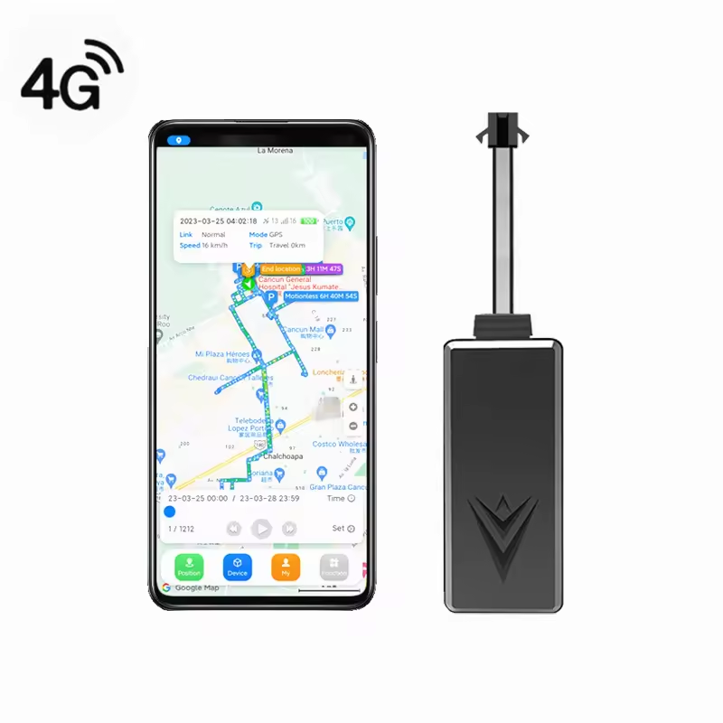 ET003 4G GPS Tracker built-in acceleration sensor with alarm motorcycle 4G GPS tracker for car