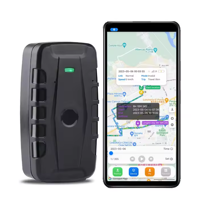 ET76 4G GPS Tracker Large Capacity 10000mAh Magnetic GPS Tracker For Vehicles